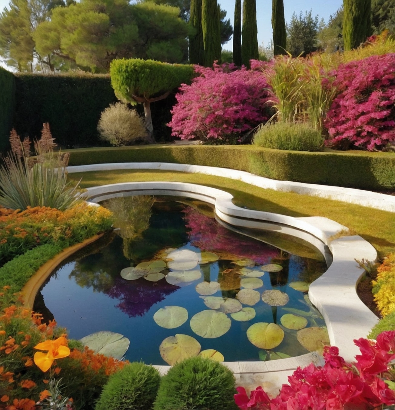 Espacios verdes transformados en arte